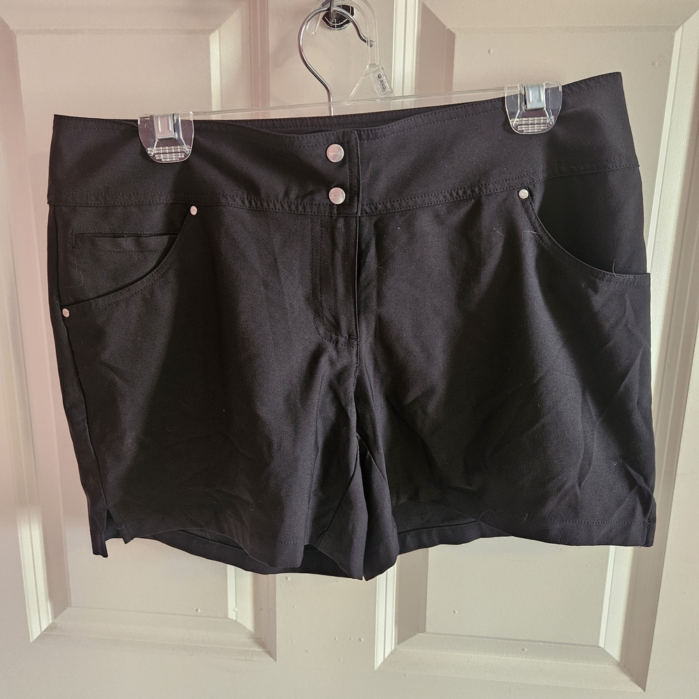 Slazenger Women's Black Golf Shorts